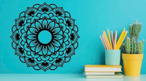 Adesivo murale mandala grande