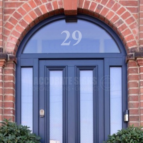 Adesivo numero porta casa