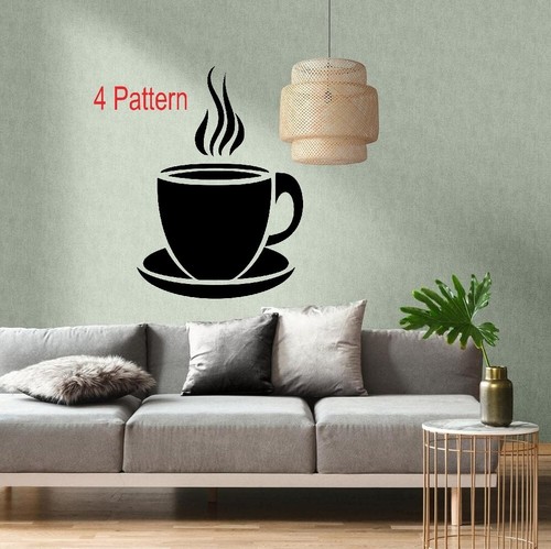 Adesivo parete tazza caffè - parete,