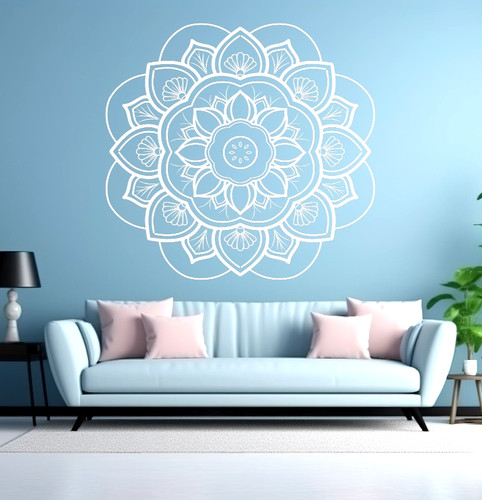 Adesivo murale mandala grande