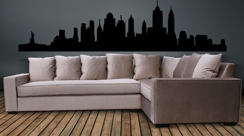New york skyline adesivo - new, da