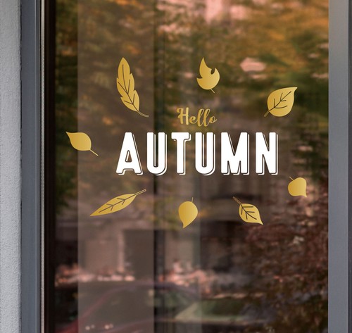 Ciao autunno nuovo - ciao, adesivi