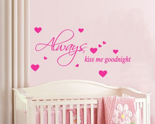 Adesivo murale always - always, kiss